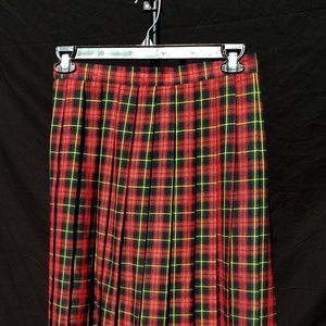 Midi Plaid Skirt - Classic Punk Style - 12
